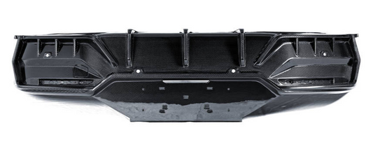 Lotus Eletre 2023 2024 with Aftermarket Parts - PK Style Rear Diffuser Pre-preg Carbon Fiber from Ventus Veloce