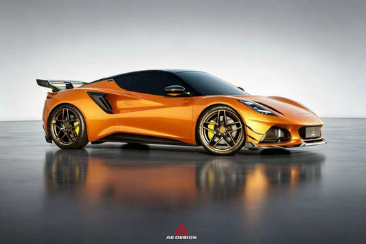 Lotus Emira 3.6 V6 2.0 Four-cylinder 2022-ON with Aftermarket Parts - ART Side Intake Vent Scoop Dry Pre-preg Carbon Fiber from ArmorExtend