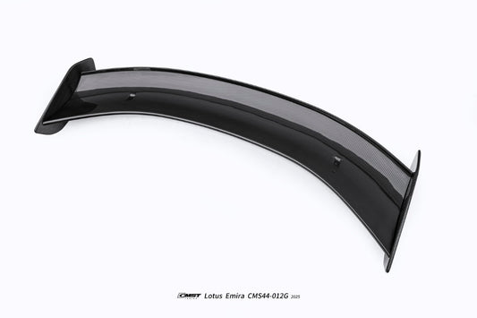 Lotus Emira 3.6 V6 2.0 Four-cylinder 2022-ON with Aftermarket Parts - V3 Rear Spoiler Dry Pre-preg Carbon Fiber / FRP