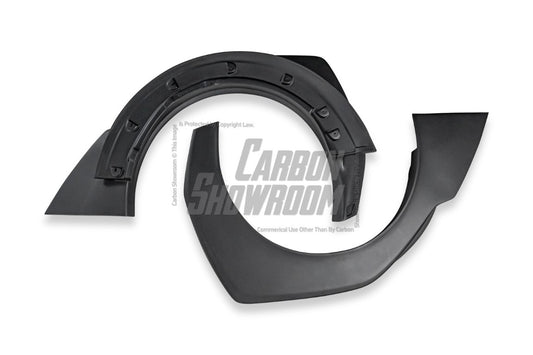 MINI Cooper JCW (John Cooper Works) S Base F56 LCI 2022-ON with Aftermarket Parts - Widebody Front Canards , Wheel Arches, and Rear Canards Carbon Fiber/FRP from Geex Village