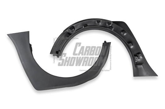 MINI Cooper JCW (John Cooper Works) S Base F56 LCI 2022-ON with Aftermarket Parts - Widebody Front Canards , Wheel Arches, and Rear Canards Carbon Fiber/FRP from Geex Village