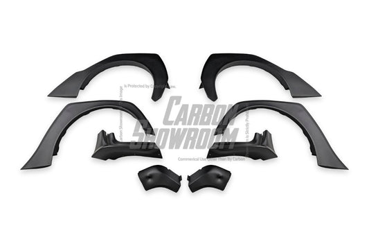 MINI Cooper JCW (John Cooper Works) S Base F56 LCI 2022-ON with Aftermarket Parts - Widebody Front Canards , Wheel Arches, and Rear Canards Carbon Fiber/FRP from Geex Village