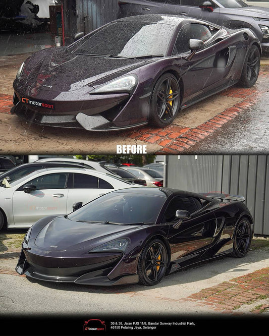 McLaren 600LT MSO Style Bumper Upgrade