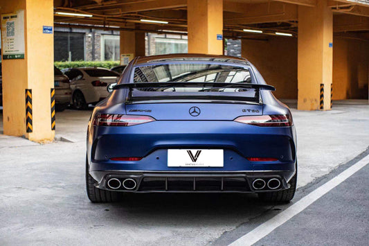 Mercedes-Benz AMG GT 4 Door GT63 GT53 GT50 GT43 X290 2019 2020 2021 2022 2023 2024 with Aftermarket Parts - Rear Wing Dry Pre-preg Carbon Fiber from Ventus Veloce