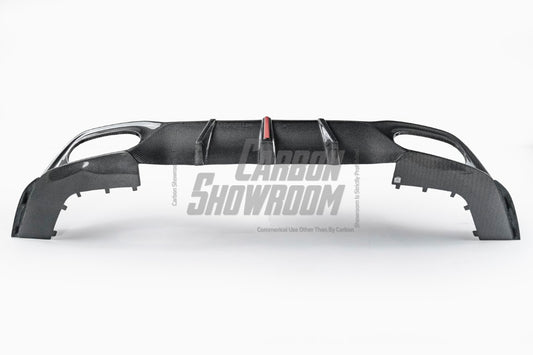 Mercedes Benz A-Class A45/A35/A250/A220 W177 2019 2020 2021 2022 2023 2024 with Aftermarket Parts - AE Style Rear Diffuser Carbon Fiber from ArmorExtend