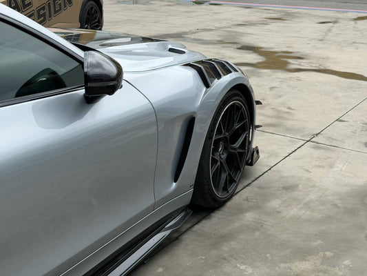 Mercedes Benz AMG GT63 SE Performance/Pro/Base GT55 GT43 C192 2025-ON with Aftermarket Parts - ART Front Fenders Dry Pre-preg Carbon Fiber from ArmorExtend
