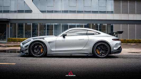 Mercedes Benz AMG GT63 SE Performance/Pro/Base GT55 GT43 C192 2025-ON with Aftermarket Parts - ART Front Fenders Dry Pre-preg Carbon Fiber from ArmorExtend