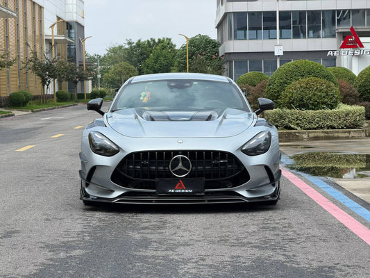 Mercedes Benz AMG GT63 SE Performance/Base C192 2025-ON with Aftermarket Parts - ART Front Lip Dry Pre-preg Carbon Fiber from ArmorExtend