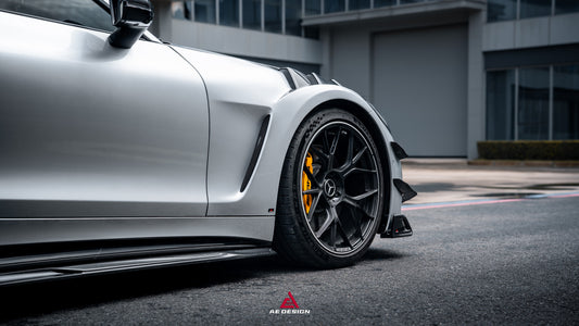 Mercedes Benz AMG GT63 SE Performance/Pro/Base GT55 GT43 C192 2025-ON with Aftermarket Parts - ART Front Fenders Dry Pre-preg Carbon Fiber from ArmorExtend