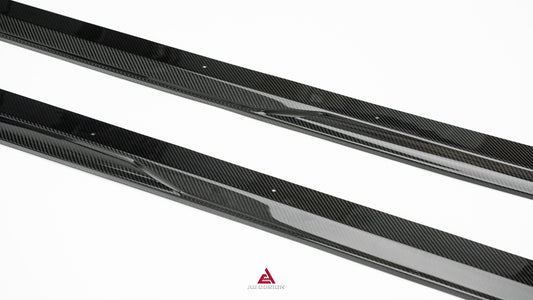 Mercedes Benz AMG GT63 SE Performance/Pro/Base GT55 C192 2025-ON with Aftermarket Parts - ART Side Skirts Dry Pre-preg Carbon Fiber from ArmorExtend