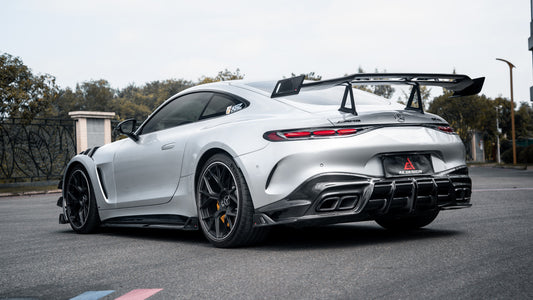 Mercedes Benz AMG GT63 SE Performance/Pro/Base GT55 C192 2025-ON with Aftermarket Parts - ART Rear Diffuser Dry Pre-preg Carbon Fiber from ArmorExtend