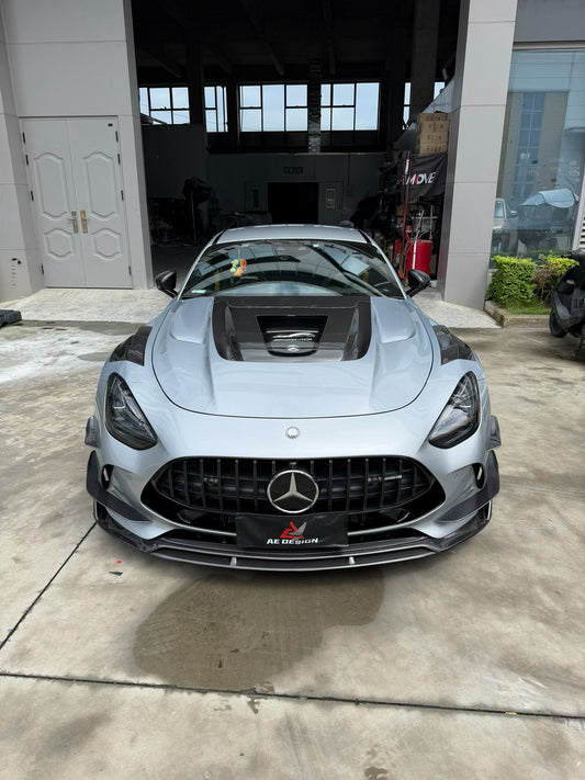 Mercedes Benz AMG GT63 SE Performance/Pro/Base GT55 GT43 C192 2025-ON with Aftermarket Parts - ART Hood Bonnet Dry Pre-preg Carbon Fiber from ArmorExtend