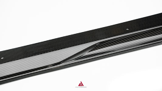 Mercedes Benz AMG GT63 SE Performance/Pro/Base GT55 C192 2025-ON with Aftermarket Parts - ART Side Skirts Dry Pre-preg Carbon Fiber from ArmorExtend