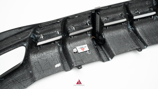 Mercedes Benz AMG GT63 SE Performance/Pro/Base GT55 C192 2025-ON with Aftermarket Parts - ART Rear Diffuser Dry Pre-preg Carbon Fiber from ArmorExtend