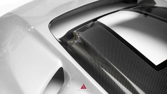 Mercedes Benz AMG GT63 SE Performance/Pro/Base GT55 GT43 C192 2025-ON with Aftermarket Parts - ART Hood Bonnet Dry Pre-preg Carbon Fiber from ArmorExtend