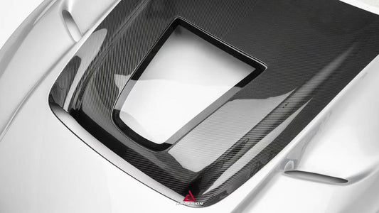 Mercedes Benz AMG GT63 SE Performance/Pro/Base GT55 GT43 C192 2025-ON with Aftermarket Parts - ART Hood Bonnet Dry Pre-preg Carbon Fiber from ArmorExtend