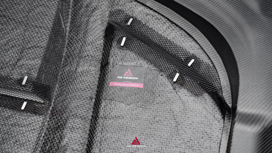 Mercedes Benz C-Class AMG C63 C43 C300 W206 S206 2021-ON with Aftermarket Parts - ART Hood Bonnet Double-sided Pre-preg Carbon Fiber from ArmorExtend