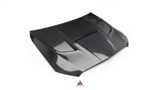 Mercedes Benz C-Class AMG C63 C43 C300 W206 S206 2021-ON with Aftermarket Parts - ART Hood Bonnet Double-sided Pre-preg Carbon Fiber from ArmorExtend