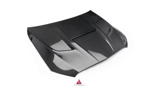 Mercedes Benz C-Class AMG C63 C43 C300 W206 S206 2021-ON with Aftermarket Parts - ART Hood Bonnet Double-sided Pre-preg Carbon Fiber from ArmorExtend