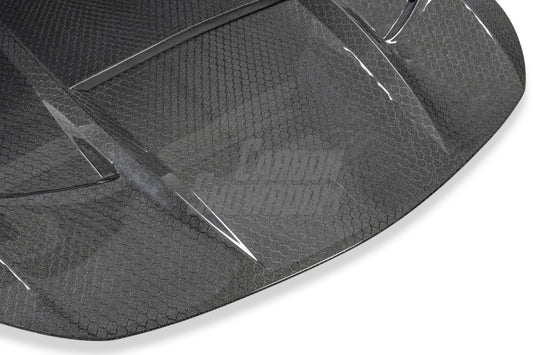 Mercedes Benz E63 E63S W213 2017 2018 2019 2020 2021 2022 2023 2024 with Aftermarket Parts - AE Hood Bonnet Carbon Fiber from ArmorExtend