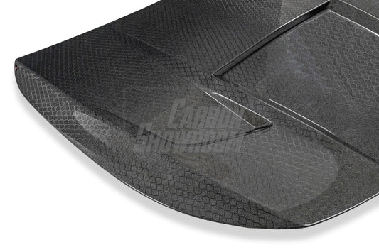 Mercedes Benz E63 E63S W213 2017 2018 2019 2020 2021 2022 2023 2024 with Aftermarket Parts - AE Hood Bonnet Carbon Fiber from ArmorExtend