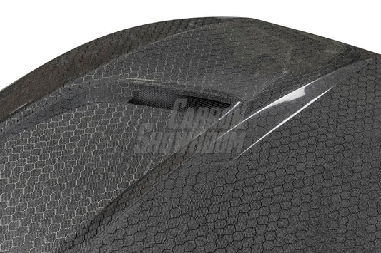 Mercedes Benz E63 E63S W213 2017 2018 2019 2020 2021 2022 2023 2024 with Aftermarket Parts - AE Hood Bonnet Carbon Fiber from ArmorExtend