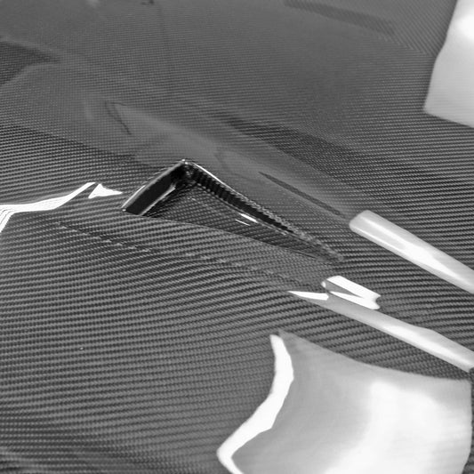 Nissan GTR R35 EBA 2017 2018 2019 2020 2021 2022 2023 2024 (2017+ hood recommended for 2008 2009 2010 2011 2012 2013 2014 2015 2016 model years) with Aftermarket Parts - OEM Style Hood Bonnet Carbon Fiber from EPR USA