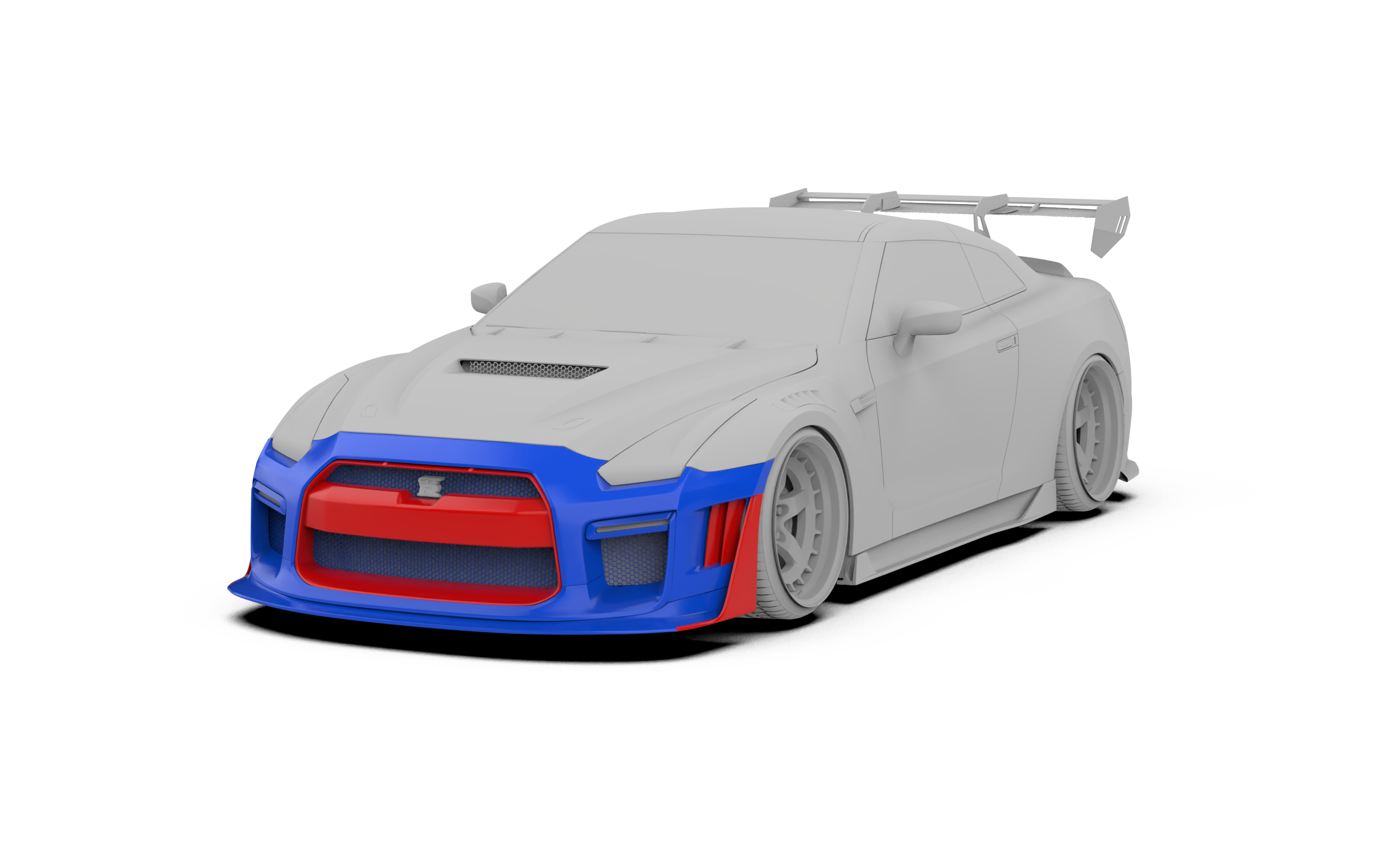 Nissan GTR R35 aftermarket parts, carbon fiber body kit - PSS ...