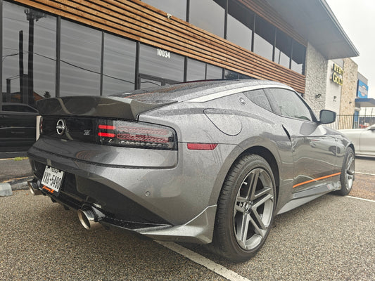 Nissan Z 400Z RZ34 Fairlady 2022-ON with Aftermarket Parts - Ducktail Spoiler Carbon Fiber / FRP from PROJECT WIDEBODY