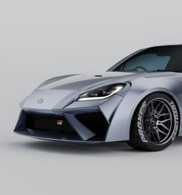 Subaru BRZ ZD8 2022-ON & Toyota GR86 ZN8 2022-ON with Aftermarket Parts - PROJECT WIDEBODY Front Bumper Carbon Fiber / FRP from CMST Tuning