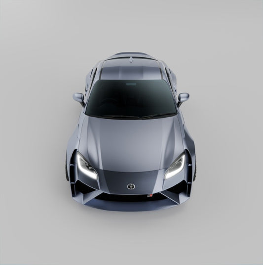 Subaru BRZ ZD8 2022-ON & Toyota GR86 ZN8 2022-ON with Aftermarket Parts - PROJECT WIDEBODY Full Kit Carbon Fiber/FRP from PROJECT WIDEBODY