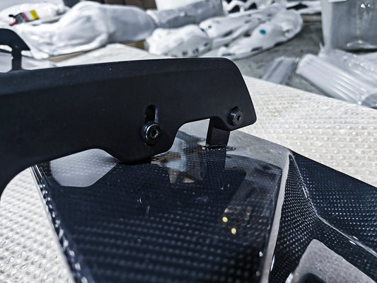 Subaru BRZ ZD8 2022-ON & Toyota GR86 ZN8 2022-ON with Aftermarket Parts - PROJECT WIDEBODY V3 Rear Spoiler Wing Carbon Fiber / FRP from PROJECT WIDEBODY