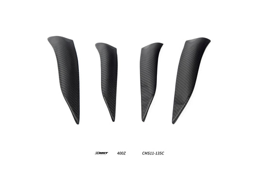 Nissan Z 400Z RZ34 Fairlady 2022-ON with Aftermarket Parts - Front Bumper Canards Carbon Fiber / FRP from PROJECT WIDEBODY