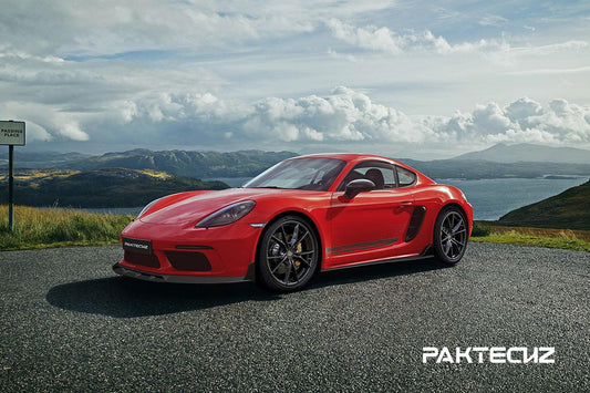 Paktechz Dry Carbon Fiber Full Body Kit Porsche 718 Boxster / Cayman