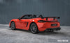 Paktechz Porsche 718 Boxster / Cayman Dry Carbon Fiber Rear Diffuser & Rear Canards