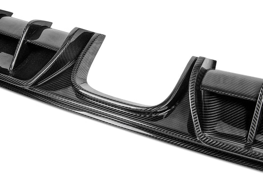 Paktechz Porsche 718 Boxster / Cayman Dry Carbon Fiber Rear Diffuser & Rear Canards