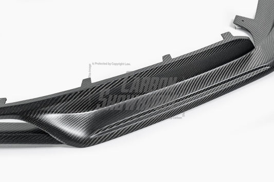 Porsche 911 991.2 Carrera GTS/4 GTS 2015 2016 2017 2018 2019 with Aftermarket Parts - AE Style Front Lip Carbon Fiber from ArmorExtend