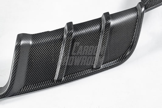 Porsche 911 991.2 Carrera GTS/4 GTS & Carrera 2/2S/4/4S (with PSE Package) 2015 2016 2017 2018 2019 with Aftermarket Parts - AE Style Rear Diffuser Carbon Fiber from ArmorExtend