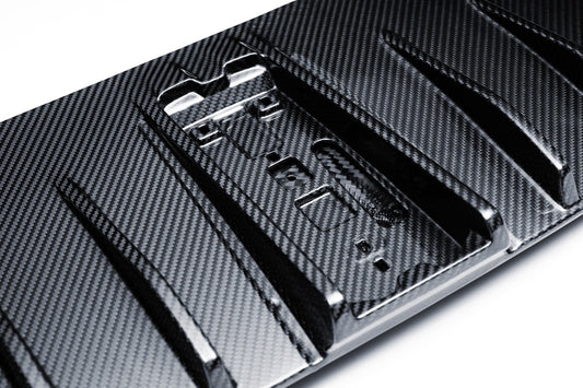 Porsche 911 992.1 Carrera Base/S/T/4/4S/GTS 2020 2021 2022 2023 2024 & 911 992.2 Carerra Base/S/T/4S/4/GTS 2025-ON with Aftermarket Parts - Rear Wing & Engine Rear Deck Lid Dry Pre-preg Carbon Fiber from Ventus Veloce
