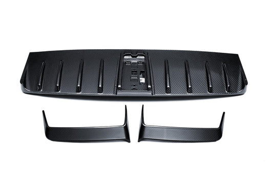 Porsche 911 992.1 Carrera Base/S/T/4/4S/GTS 2020 2021 2022 2023 2024 & 911 992.2 Carerra Base/S/T/4S/4/GTS 2025-ON with Aftermarket Parts - Rear Wing & Engine Rear Deck Lid Dry Pre-preg Carbon Fiber from Ventus Veloce