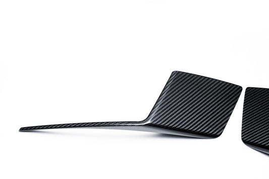 Porsche 911 992.2 Carerra Base/T/S/4S 2025-ON with Aftermarket Parts - Upper Rear Diffuser & Canards Dry Pre-preg Carbon Fiber from Ventus Veloce
