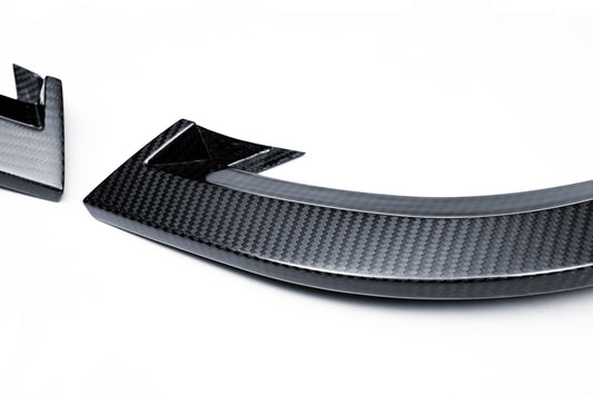 Porsche 911 992.2 Carerra Base/T/S/4S 2025-ON with Aftermarket Parts - Upper Rear Diffuser & Canards Dry Pre-preg Carbon Fiber from Ventus Veloce