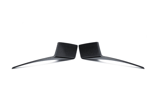 Porsche 911 992.2 Carerra Base/T/S/4S 2025-ON with Aftermarket Parts - Upper Rear Diffuser & Canards Dry Pre-preg Carbon Fiber from Ventus Veloce