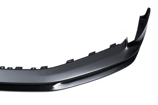 Porsche 911 992.2 Carerra/T 2025-ON (Does not fit SportDesign Bumper) with Aftermarket Parts - Front Lip Dry Pre-preg Carbon Fiber from Ventus Veloce