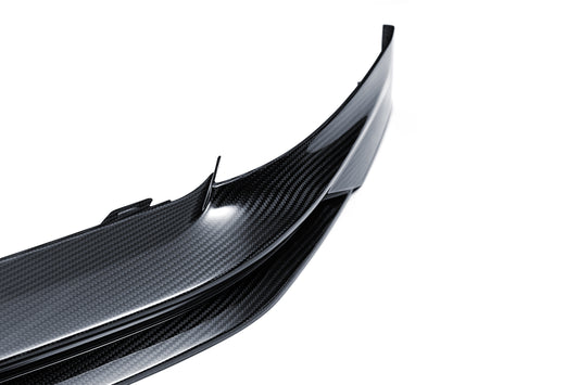 Porsche 911 992.2 Carerra/T 2025-ON (Does not fit SportDesign Bumper) with Aftermarket Parts - Front Lip Dry Pre-preg Carbon Fiber from Ventus Veloce
