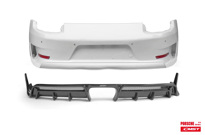 Porsche 991.1/991.2 Aftermarket Parts - CMST Rear Bumper & Diffuser ...