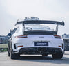 Porsche 991.1 / 2 Carrera Base/S/Targa/4/4S/GTS/Turbo/Turbo S with Aftermarket Parts - FRR or Carbon Fiber Rear Spoiler Wing & Trunk from  CMST Tuning