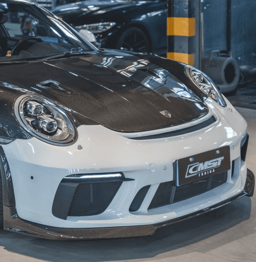 Porsche 991.1 & 991.2 Carrera Base/S/Targa/4/4S/GTS/Turbo/Turbo S/GT3/GT3RS with CMST Tuning's Aftermarket Parts - PP Front Bumper