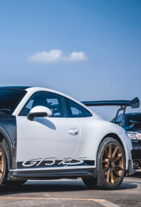 Porsche 991.1 / 2 Carrera Base/S with Aftermarket Parts - Carbon Fiber Side Skirts from CMST Tuning