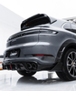 Porsche Cayenne 9Y0 9Y0.2 Base/S/AWD/E-Hybrid 2024-On & Cayenne 9Y3 9Y3.2 Base/S/AWD/E-Hybrid 2024-On with Aftermarket Parts - Pre-preg Carbon Fiber & FRP Rear Diffuser & Canards from CMST Tuning